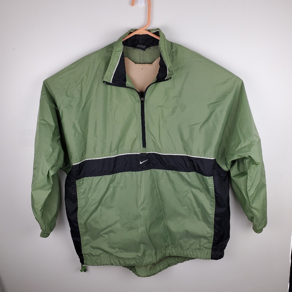 Vintage Nike Pullover Windbreaker Spellout Mens L